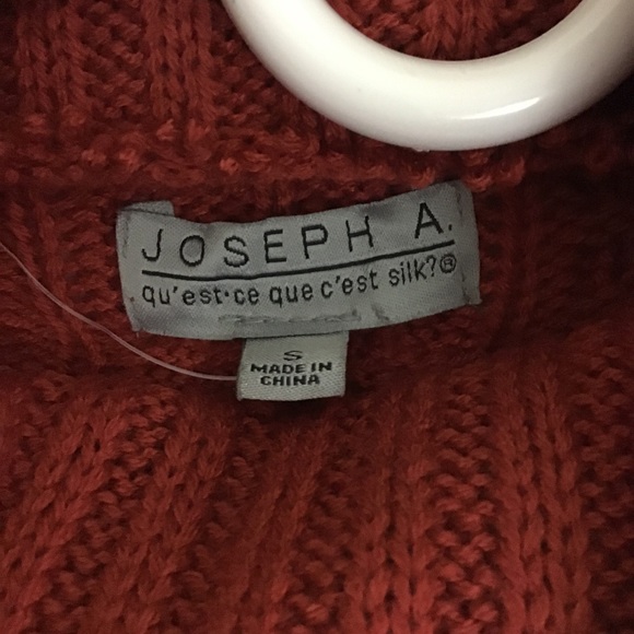 Joseph A. Turtleneck Cable Knit Sweater Bossa Nova - Picture 6 of 12